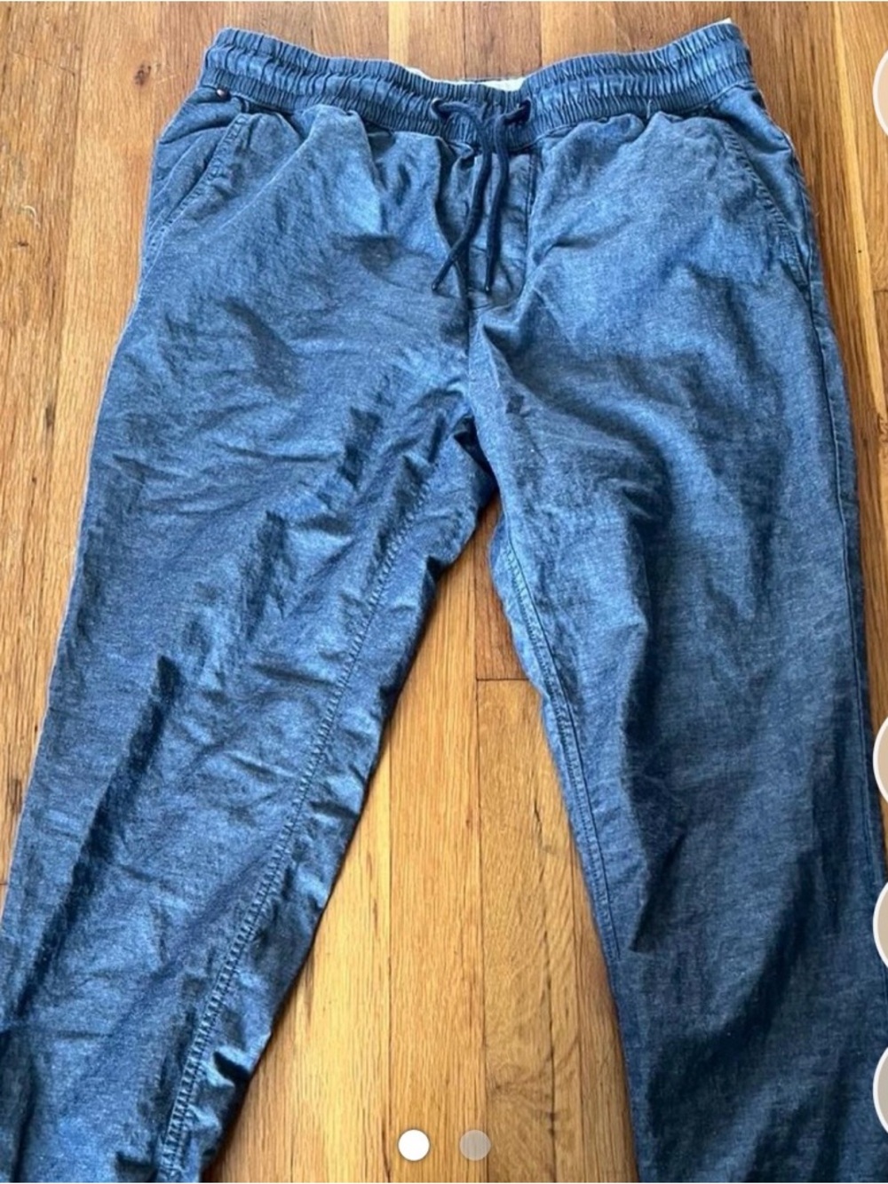 Tommy Hilfiger Men’s Blue Drawstring Joggers